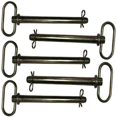 Aic Replacement Parts 3/4 X 6-1/4 Farm Tractor Towing Draw Hitch Pin Equipment Implement Pulling Truck 251540_x5-RAP